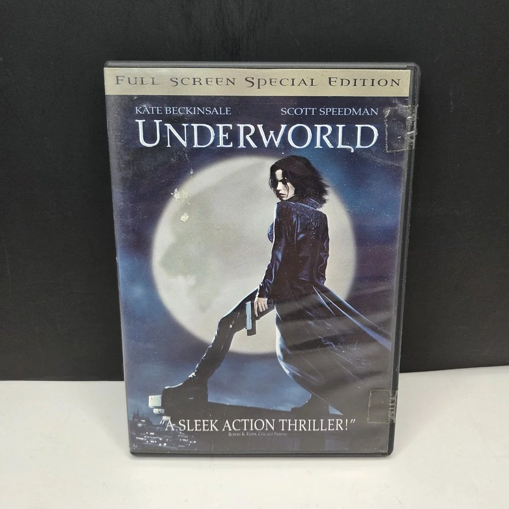 Underworld DVD Full Screen Special Edition Kate Beckinsale Action Thriller Y2K